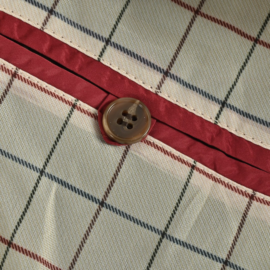 Loro Piana LP Zip Seersucker Stand Collar Jacket – Olive