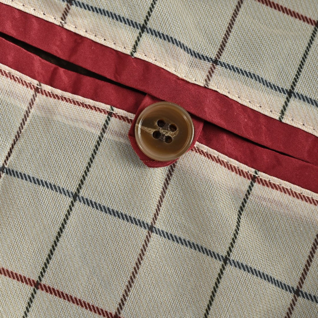 Loro Piana LP Zip Seersucker Stand Collar Jacket – Brown