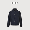 Dior CD Oblique All-Over Jacquard Jacket – Navy