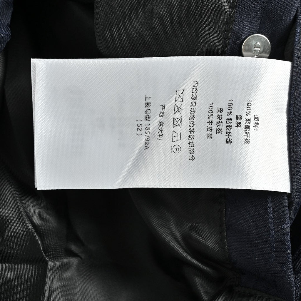 Dior CD Oblique All-Over Jacquard Jacket – Navy