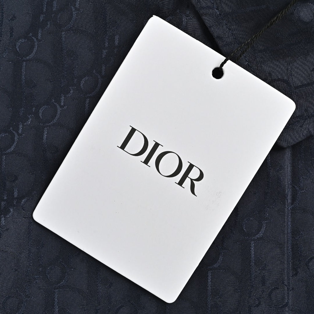 Dior CD Oblique All-Over Jacquard Jacket – Navy