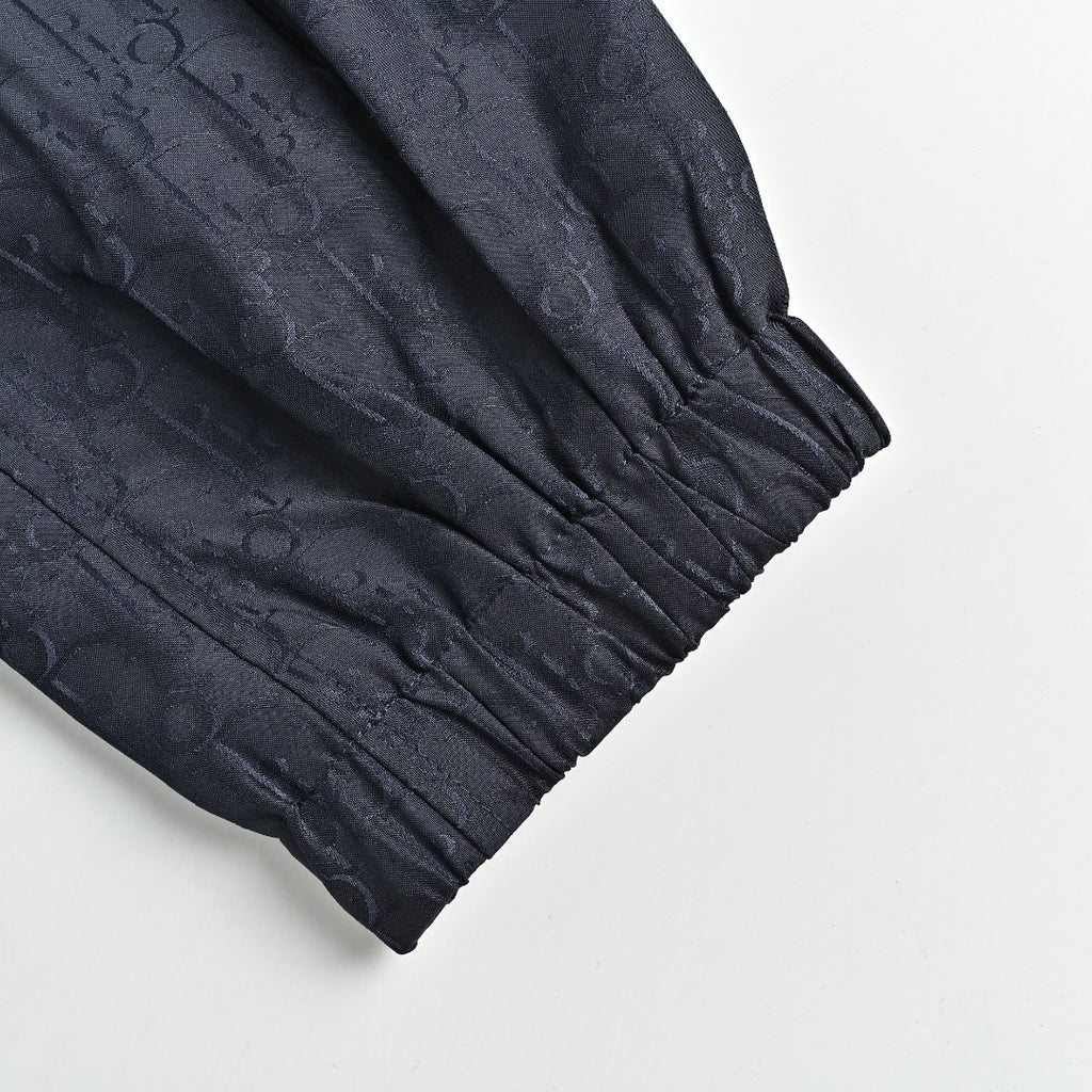Dior CD Oblique All-Over Jacquard Jacket – Navy