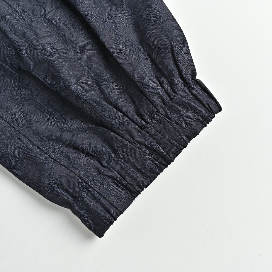 Dior CD Oblique All-Over Jacquard Jacket – Navy