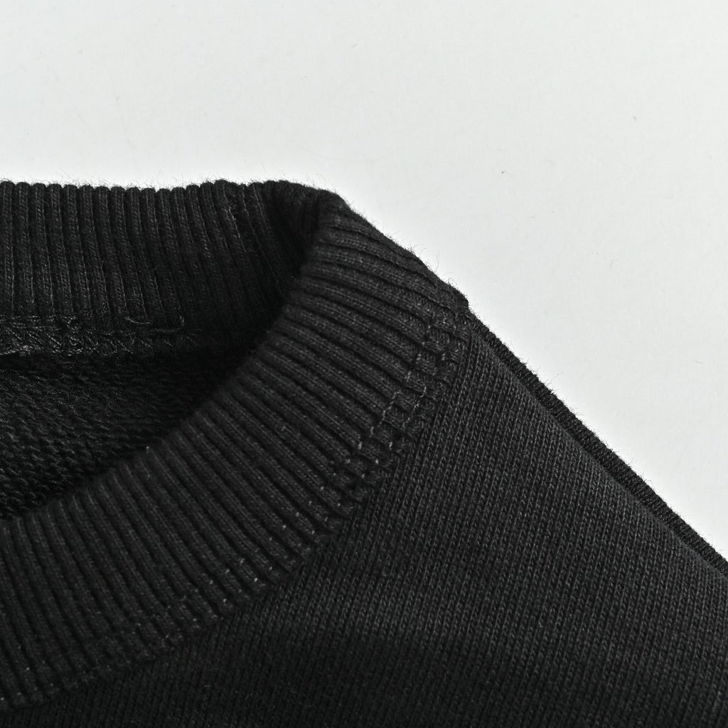 Dior CD Medallion Embossed Logo Crewneck Sweatshirt – Black