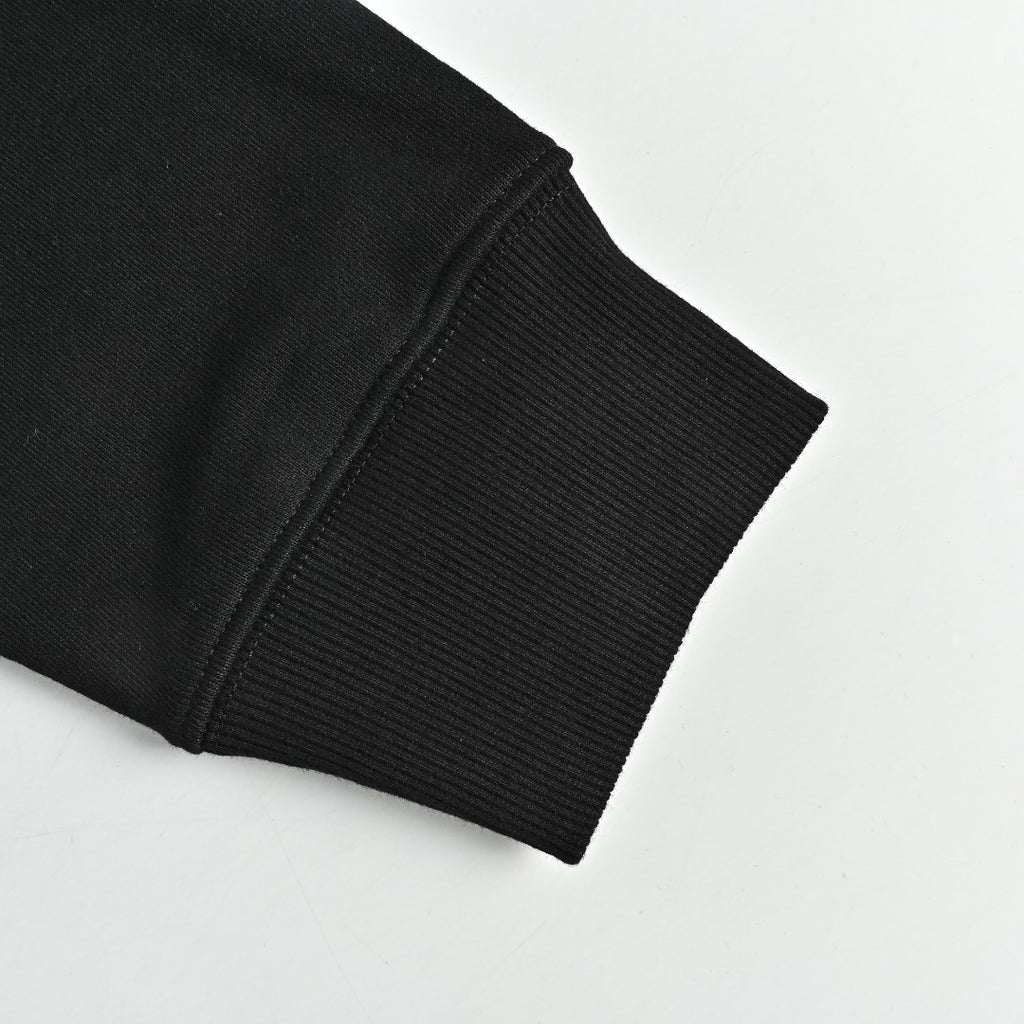 Dior CD Medallion Embossed Logo Crewneck Sweatshirt – Black