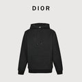 Dior CD Oblique Embossed All-Over Hoodie – Black