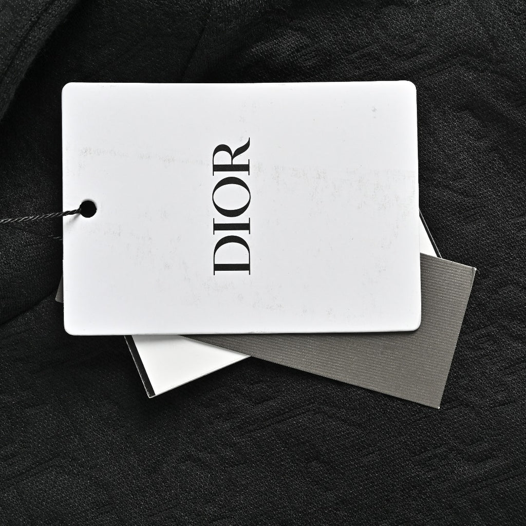 Dior CD Oblique Embossed All-Over Hoodie – Black