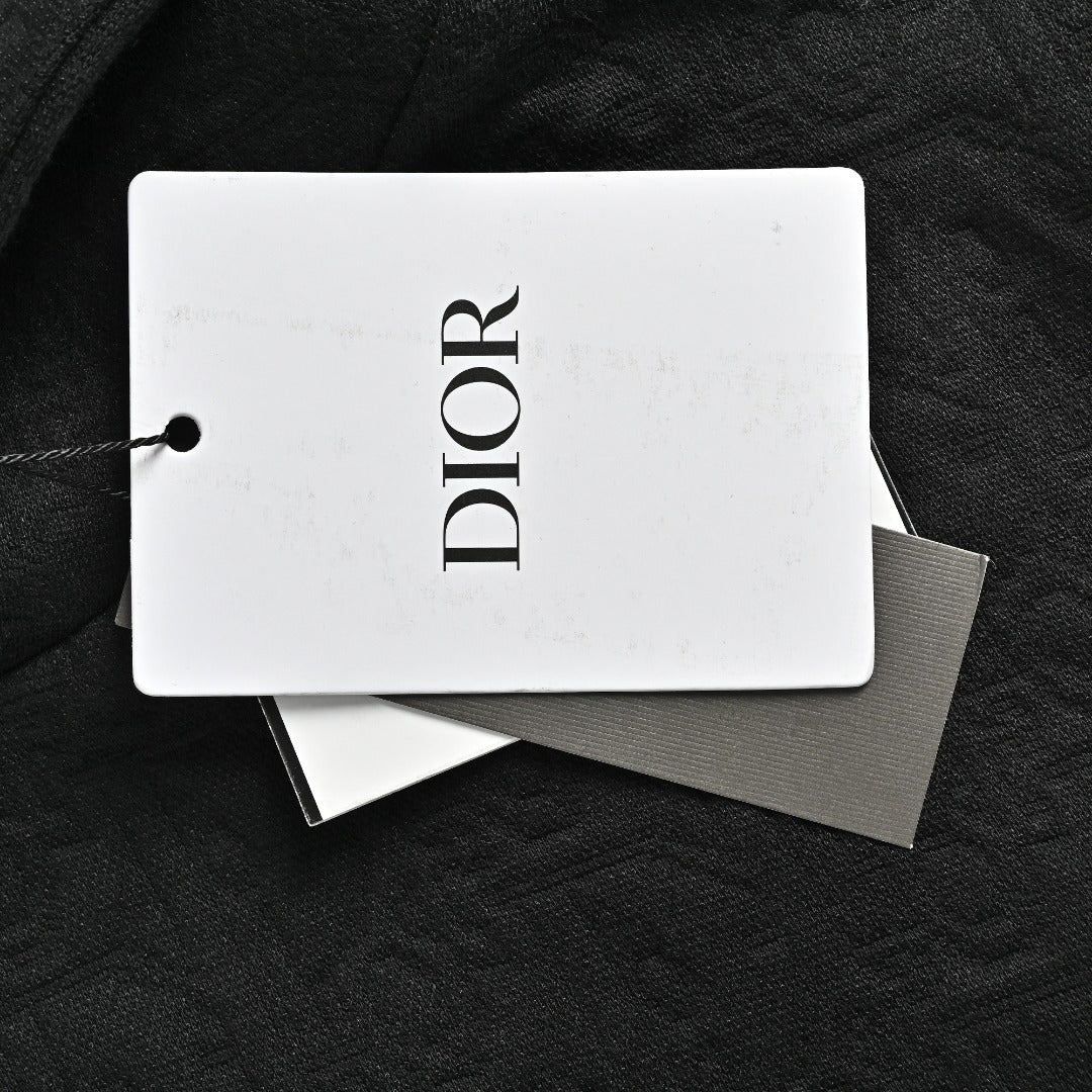 Dior CD Oblique Embossed All-Over Hoodie – Black