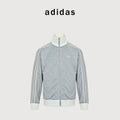 Adidas Originals Trefoil Logo Stripe Retro Track Jacket – Grey