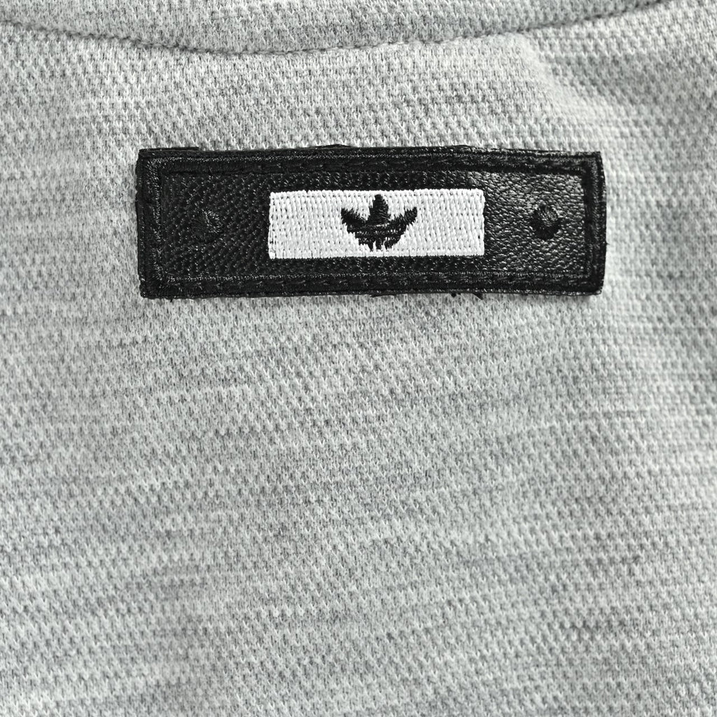 Adidas Originals Trefoil Logo Stripe Retro Track Jacket – Grey