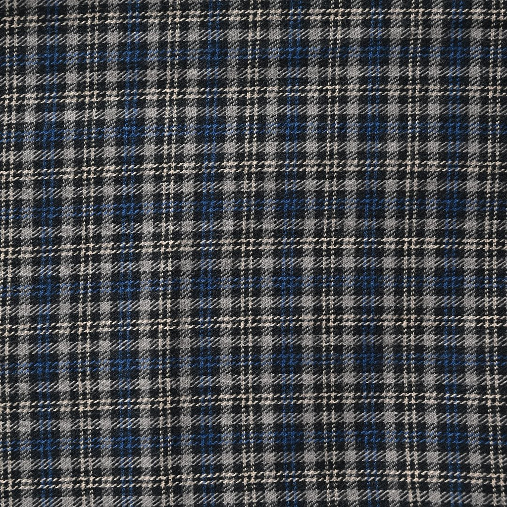 ACNE Patchwork Plaid Long-Sleeve Shirt