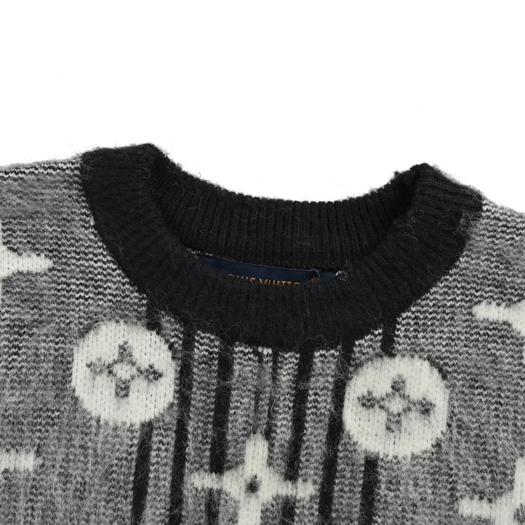 Louis Vuitton Allover Monogram Mohair Sweater