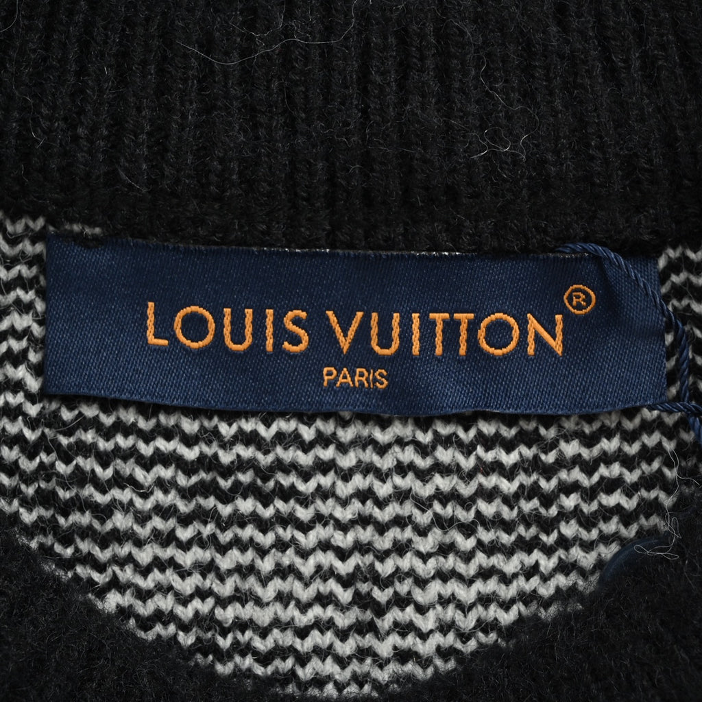 Louis Vuitton Allover Monogram Mohair Sweater