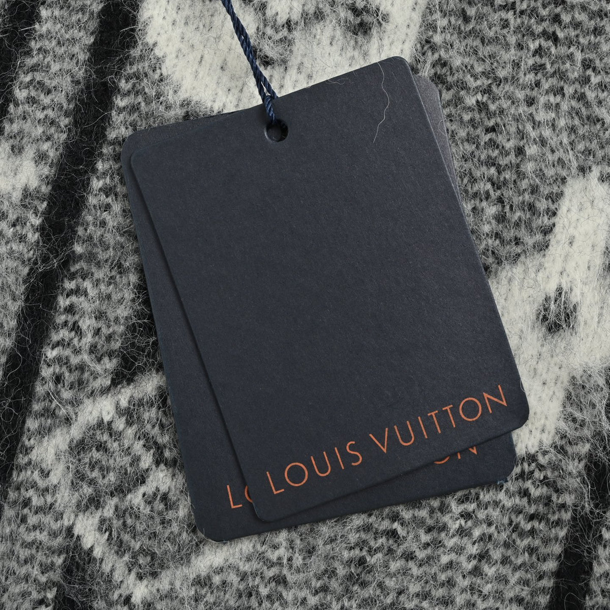 Louis Vuitton Allover Monogram Mohair Sweater