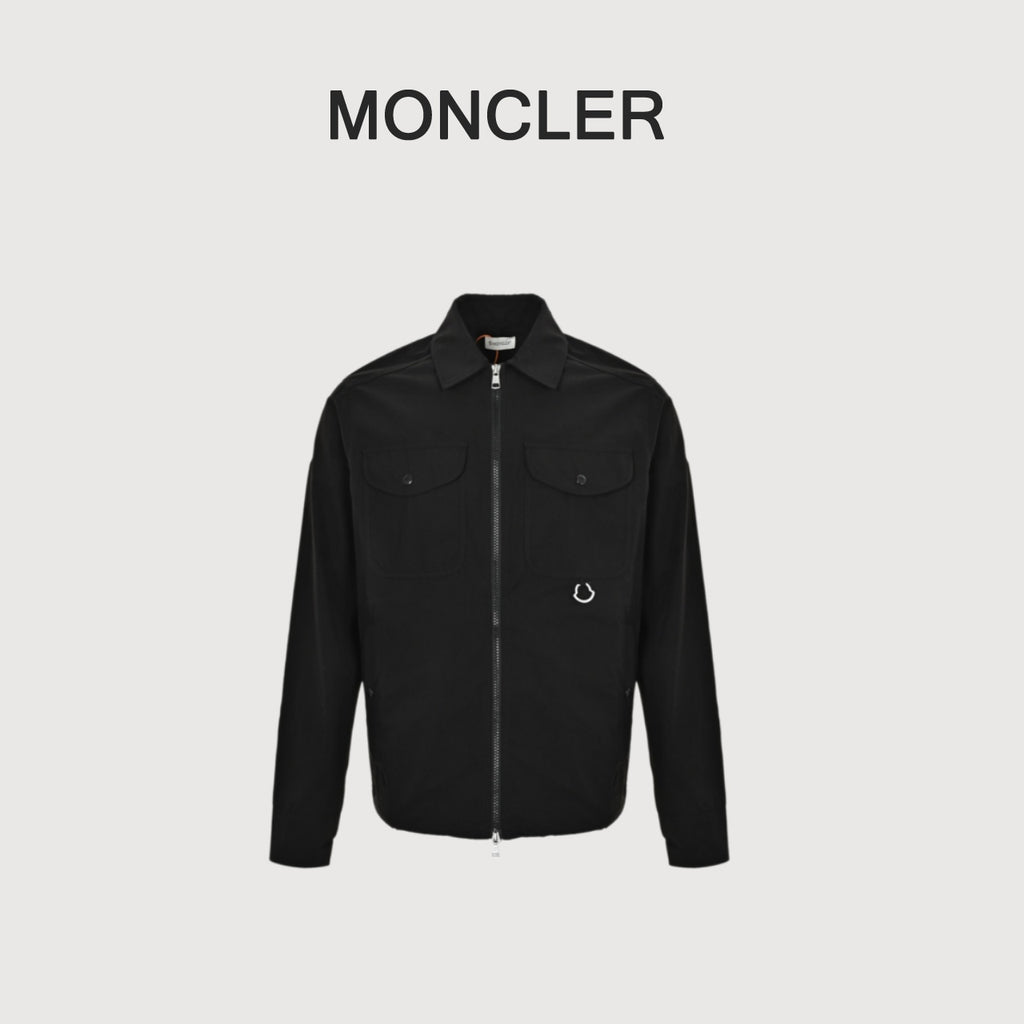 Moncler Sleeve Badge Utility Jacket