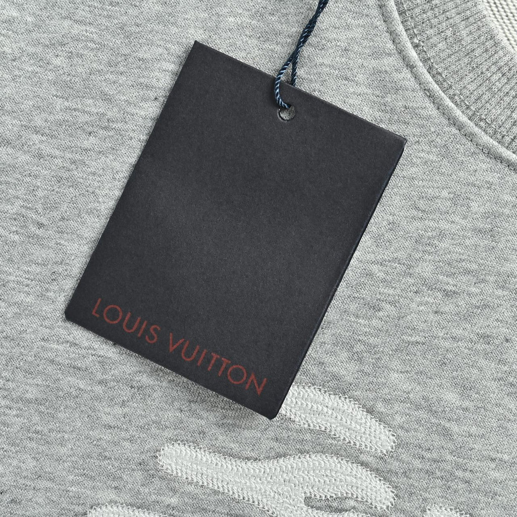Louis Vuitton 26SS Fishing Boat Embroidered Crewneck Sweatshirt