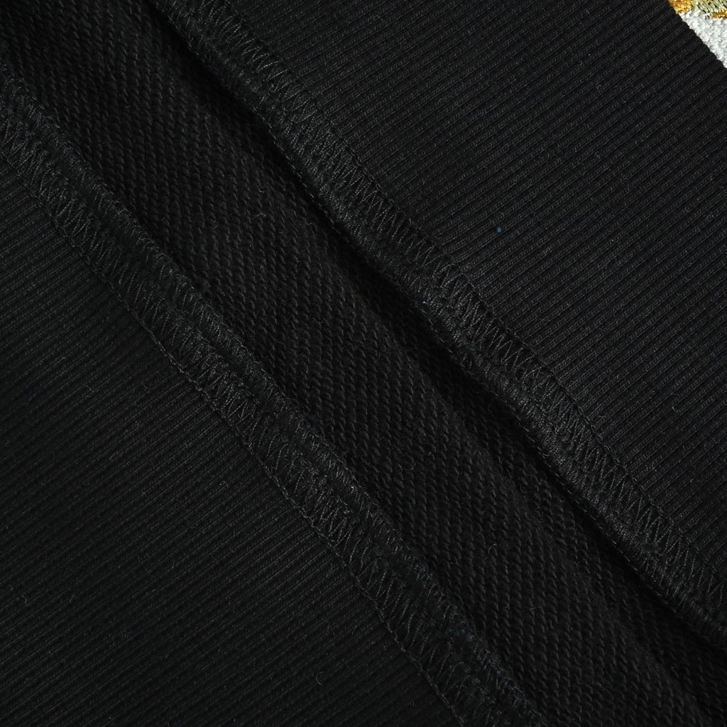 Louis Vuitton 26SS Fishing Boat Embroidered Crewneck Sweatshirt in Black