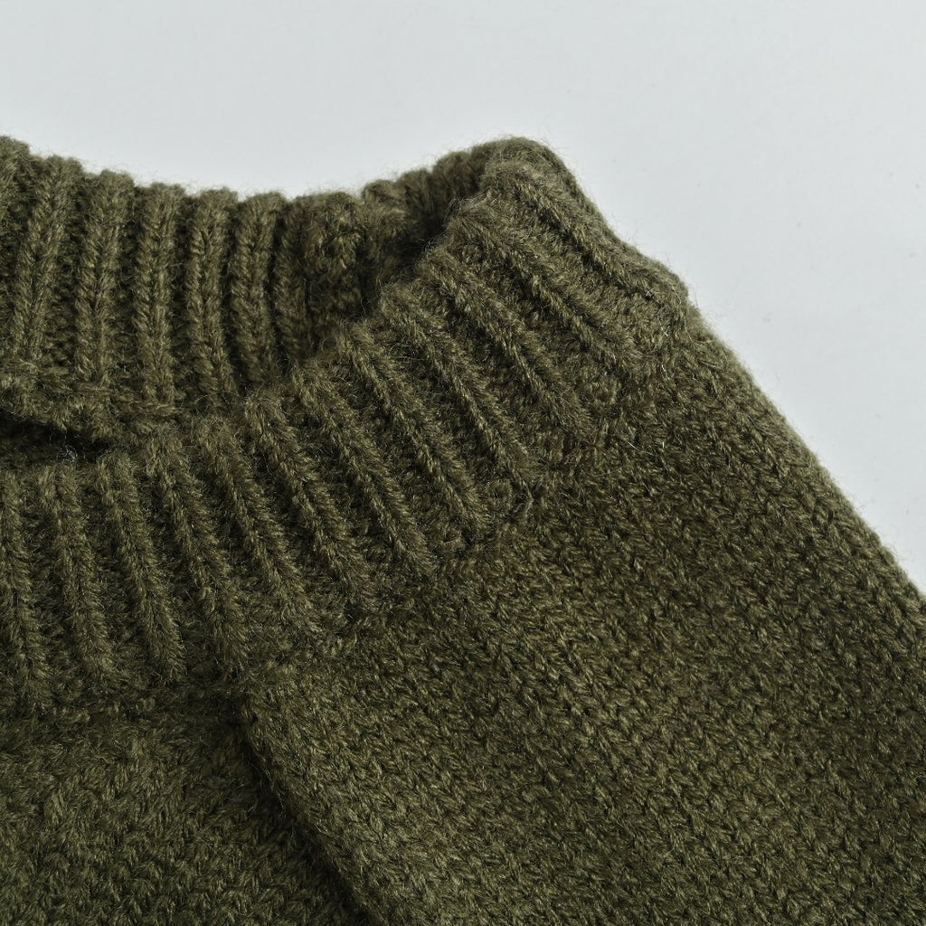 CELINE Triomphe and Terry-Embroidered Back Crewneck Sweater