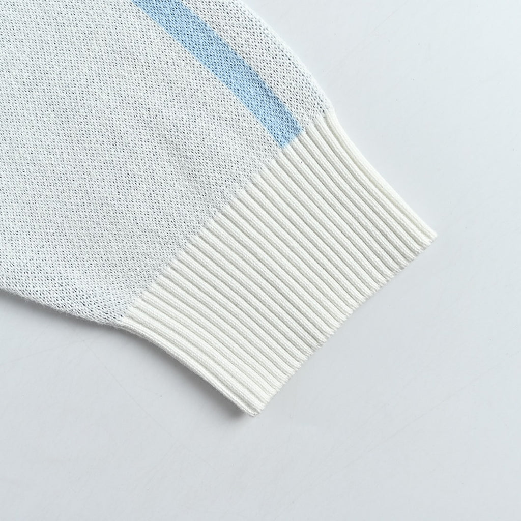 Supreme x Umbro 25FW No. 9 Zip-Up Knit Jacket in Light Blue