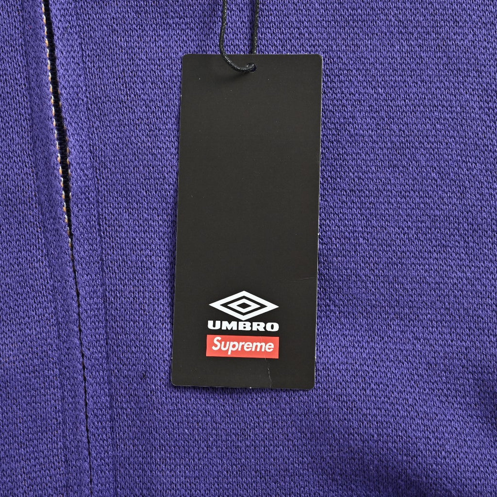 Supreme x Umbro 25FW No. 9 Zip-Up Knit Jacket in Purple