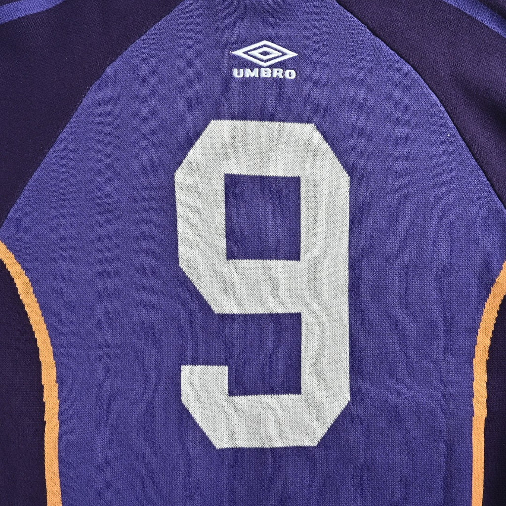 Supreme x Umbro 25FW No. 9 Zip-Up Knit Jacket in Purple