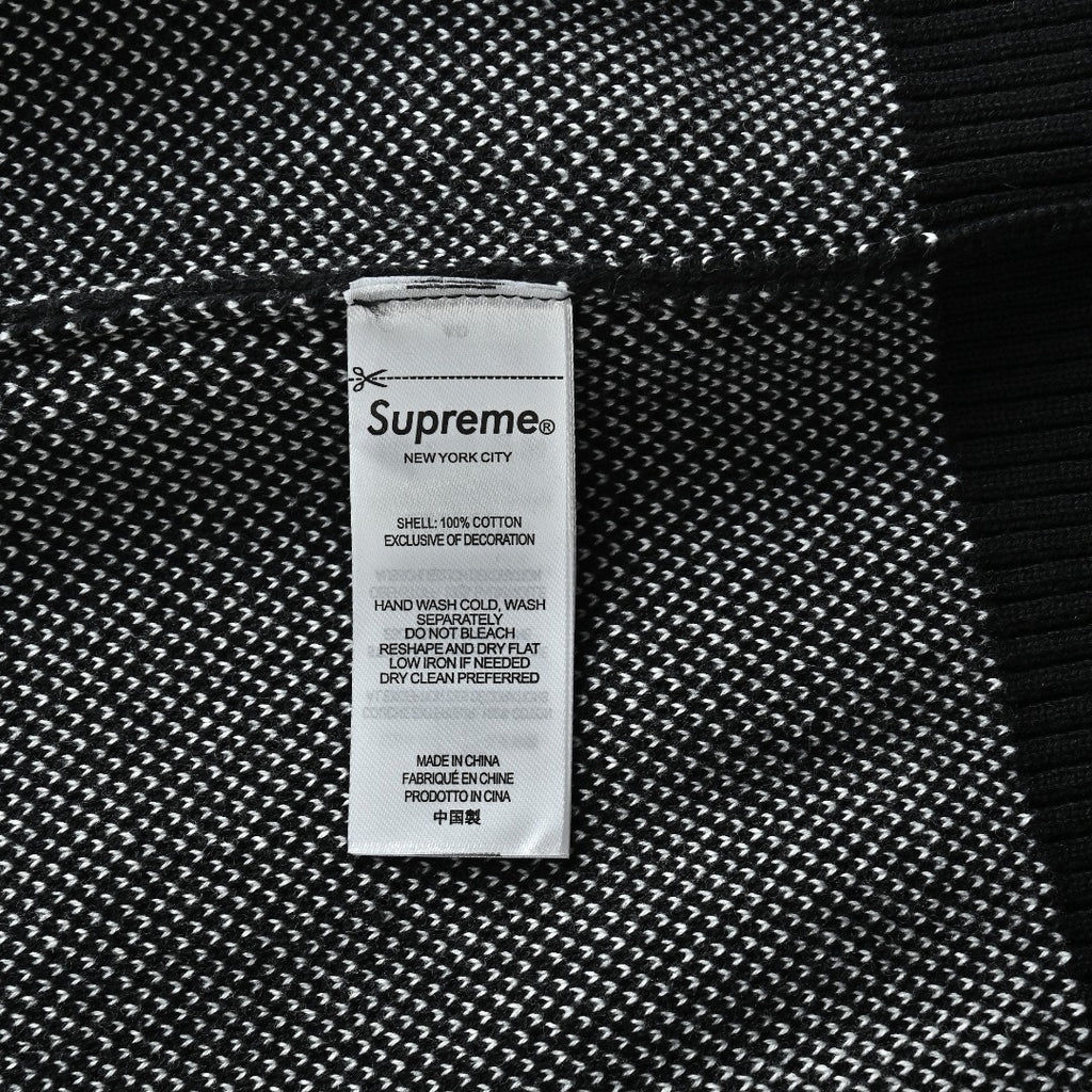 Supreme x Umbro 25FW No. 9 Zip-Up Knit Jacket in Black